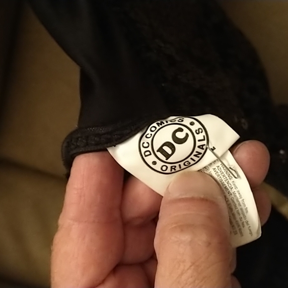 BATMAN 🦇 Corset Adjustable M-L Sequined - Picture 4 of 7